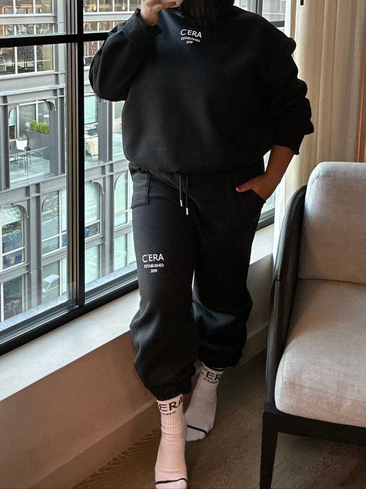 LOGO CREW SOCKS WHITE