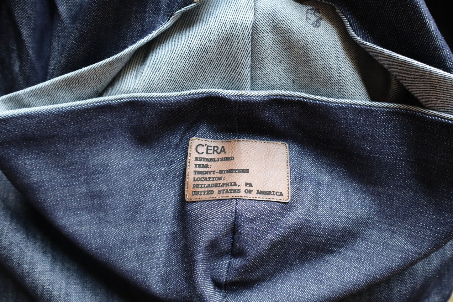 Denim Windbreaker