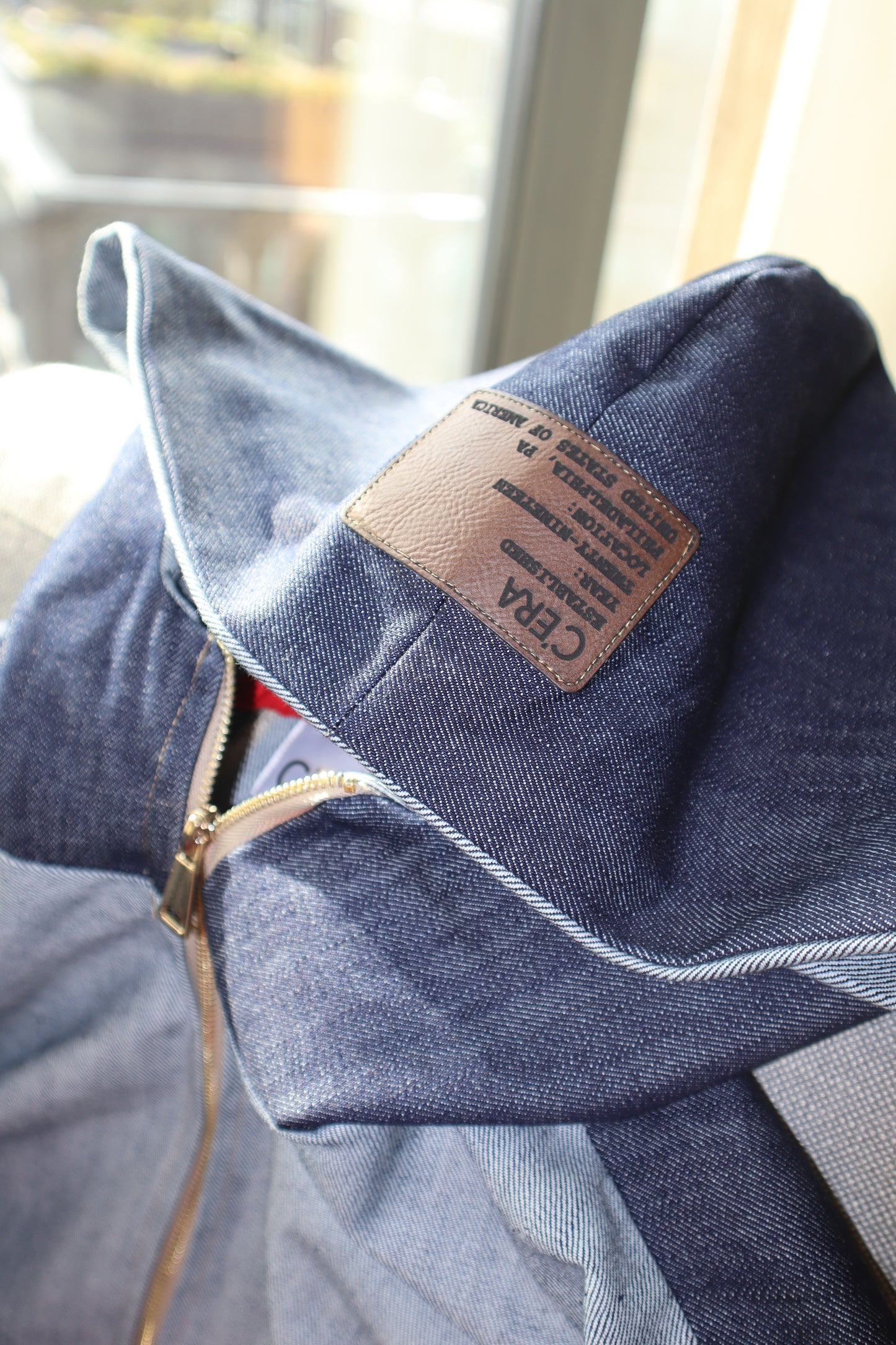 Denim Windbreaker